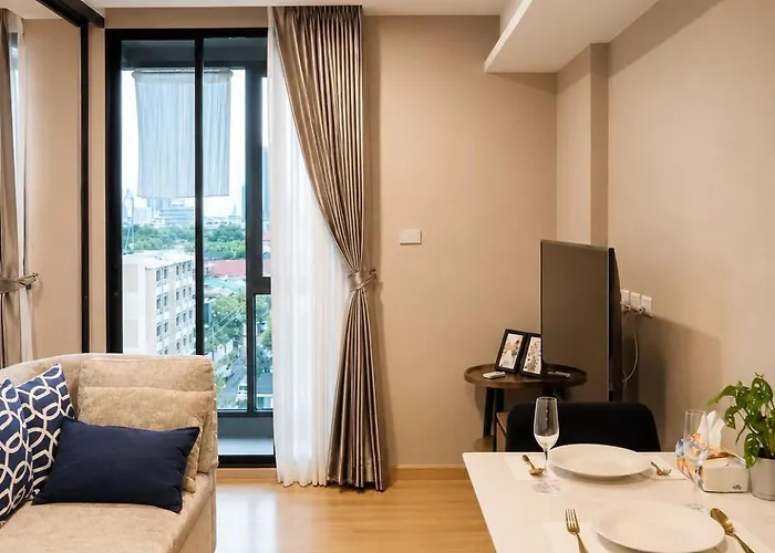 公寓式飯店 Rca 1br Near Thonglor 4*